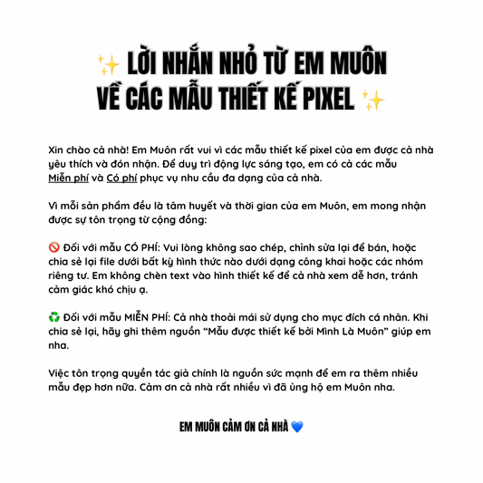 Pixel Cô giáo | Miễn phí