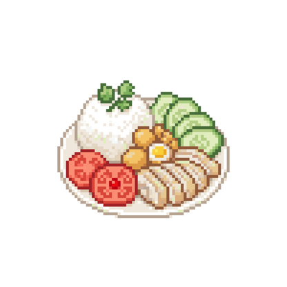 Pixel cơm gà
