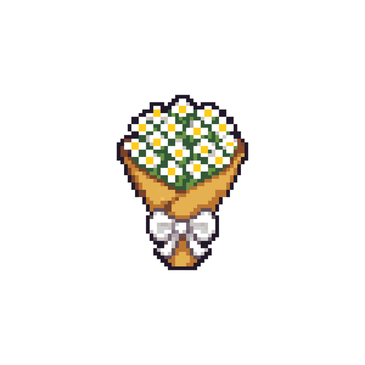 Pixel bó hoa cúc tana