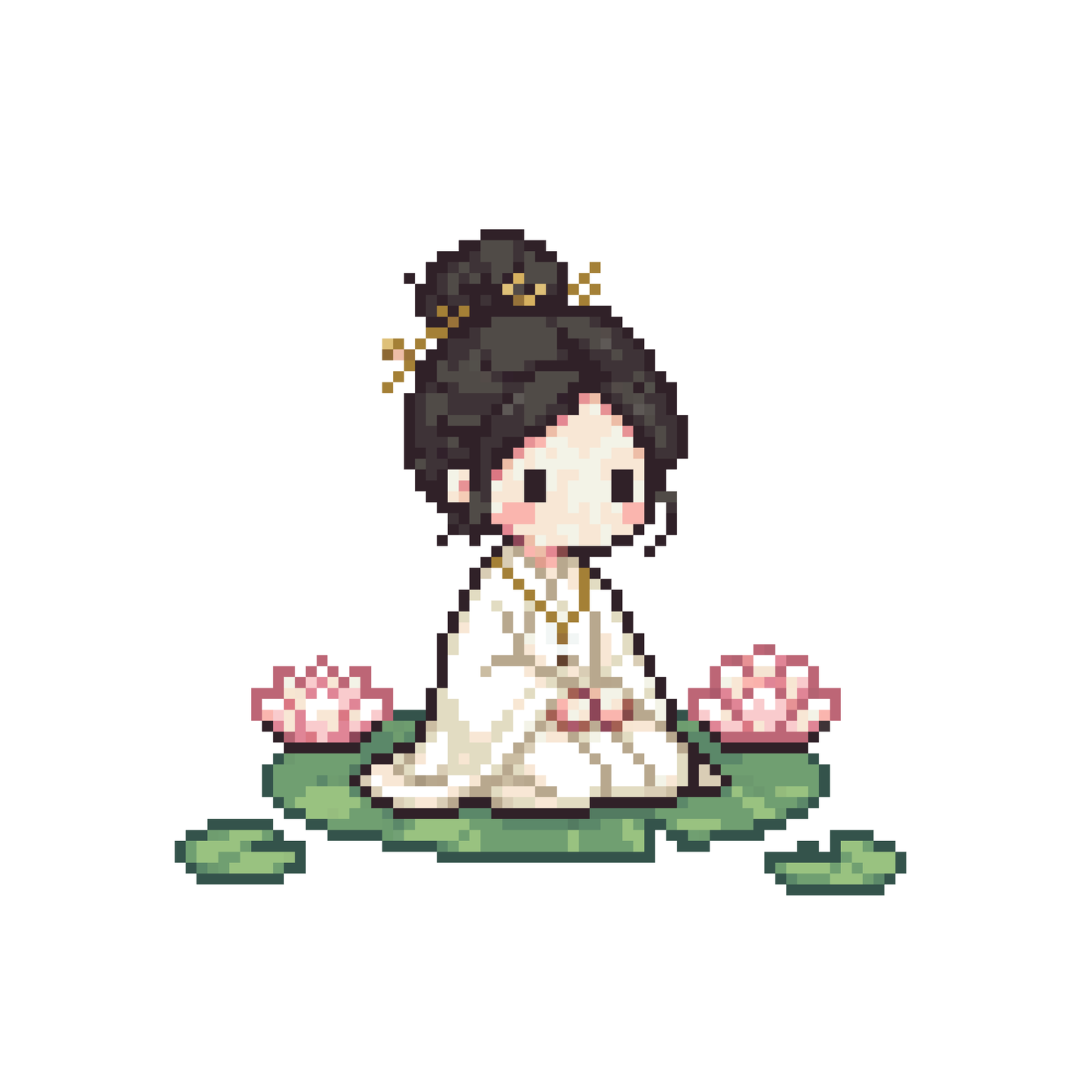 Thiết kế pixel (kết hợp phong cách chibi đáng yêu) theo ảnh (khách hàng gửi ảnh - Muôn gửi lại 2 bản thiết kế - khách hàng xem file cảm thấy ưng ý mới tiến hành thanh toán chuyển khoản)