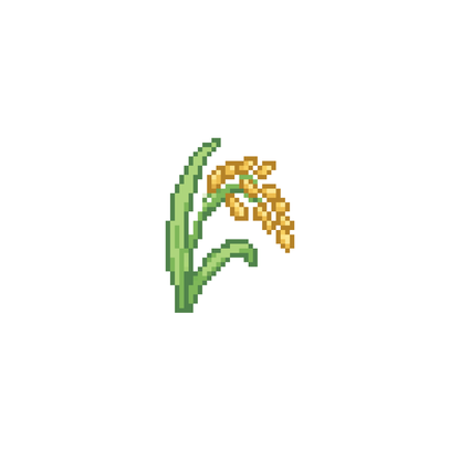 Pixel cây lúa | Miễn phí