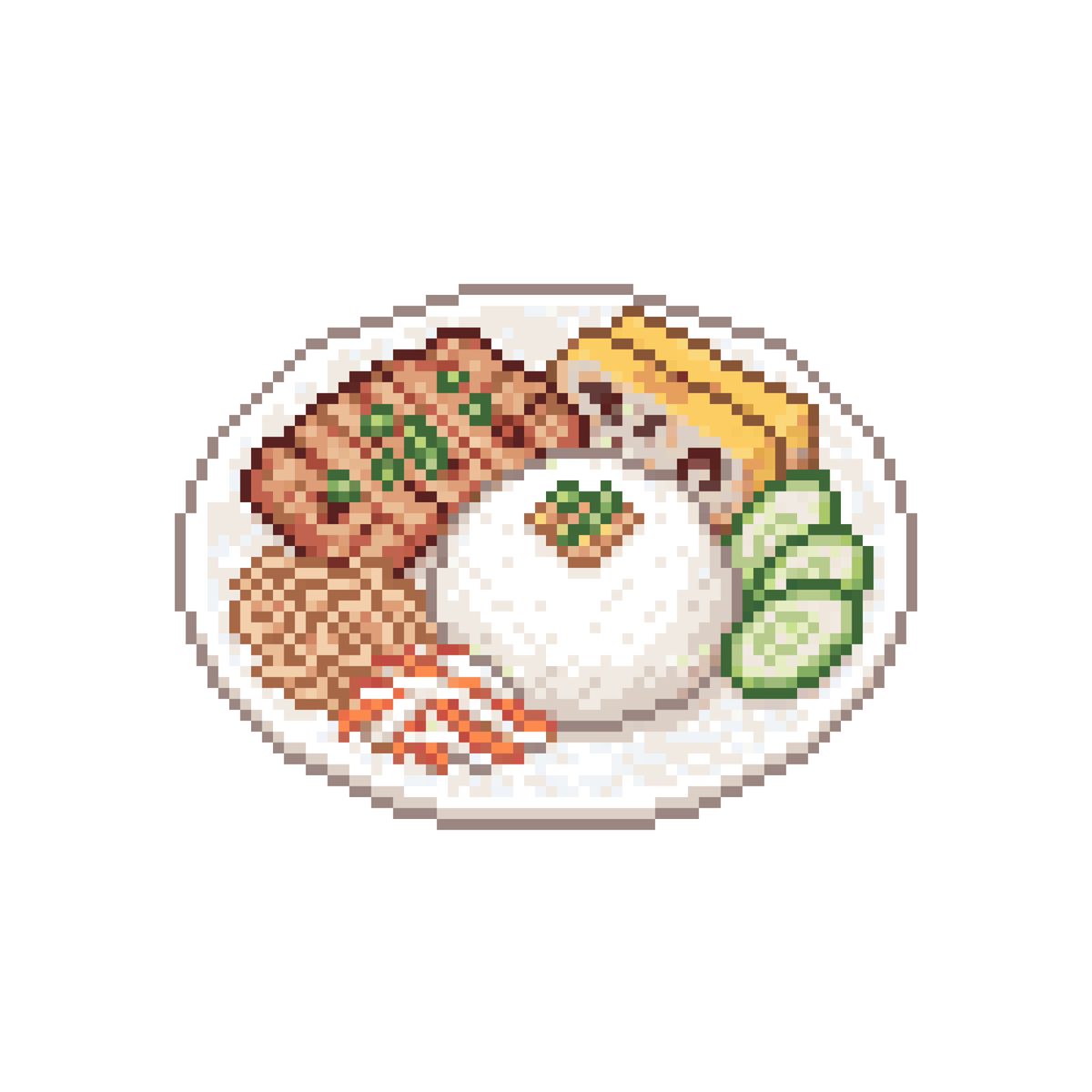Pixel cơm tấm