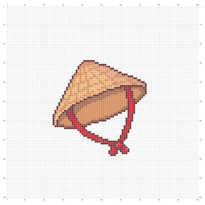 Pixel nón lá | Miễn phí
