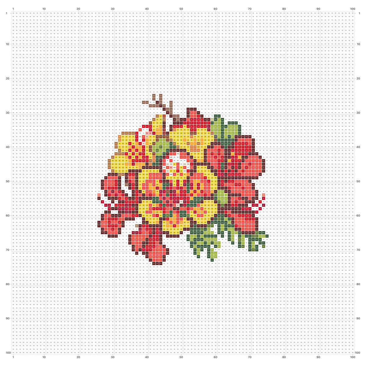 Pixel hoa phượng | Mẫu miễn phí