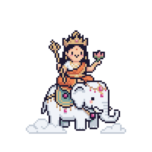 Pixel Phật Phổ Hiền Bồ Tát