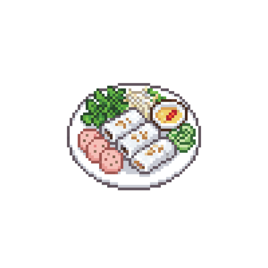 Pixel bánh cuốn