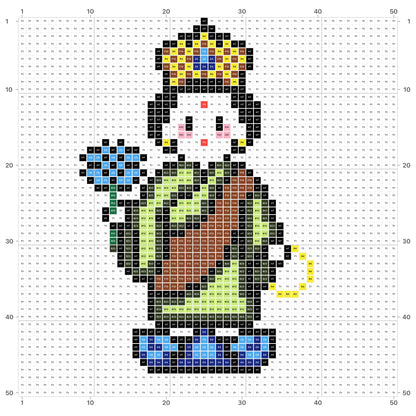 Pixel Phật Đại Thế Chí Bồ Tát | Miễn phí