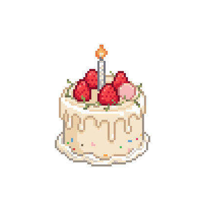 Pixel bánh kem