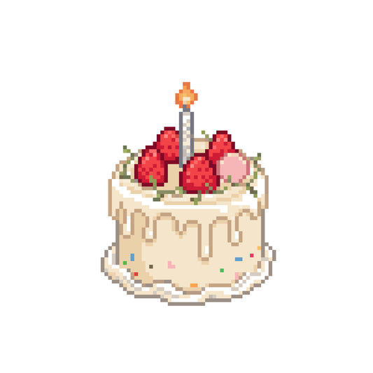 Pixel bánh kem