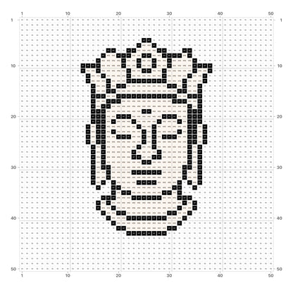 Pixel Phật Địa Tạng Vương Bồ Tát | Miễn phí
