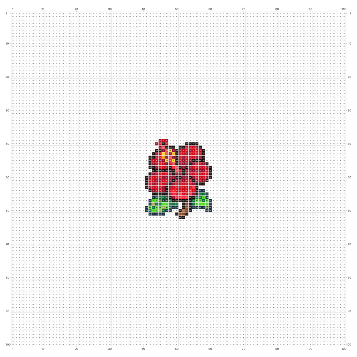 Pixel hoa râm bụt | Miễn phí