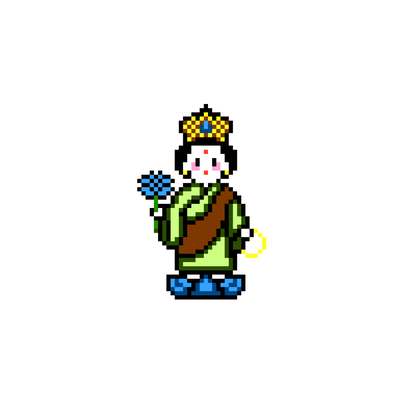 Pixel Phật Đại Thế Chí Bồ Tát | Miễn phí