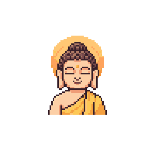 Pixel Phật Thích Ca | Mẫu miễn phí