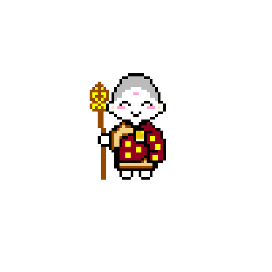 Pixel Phật Địa Tạng Vương Bồ Tát | Miễn phí