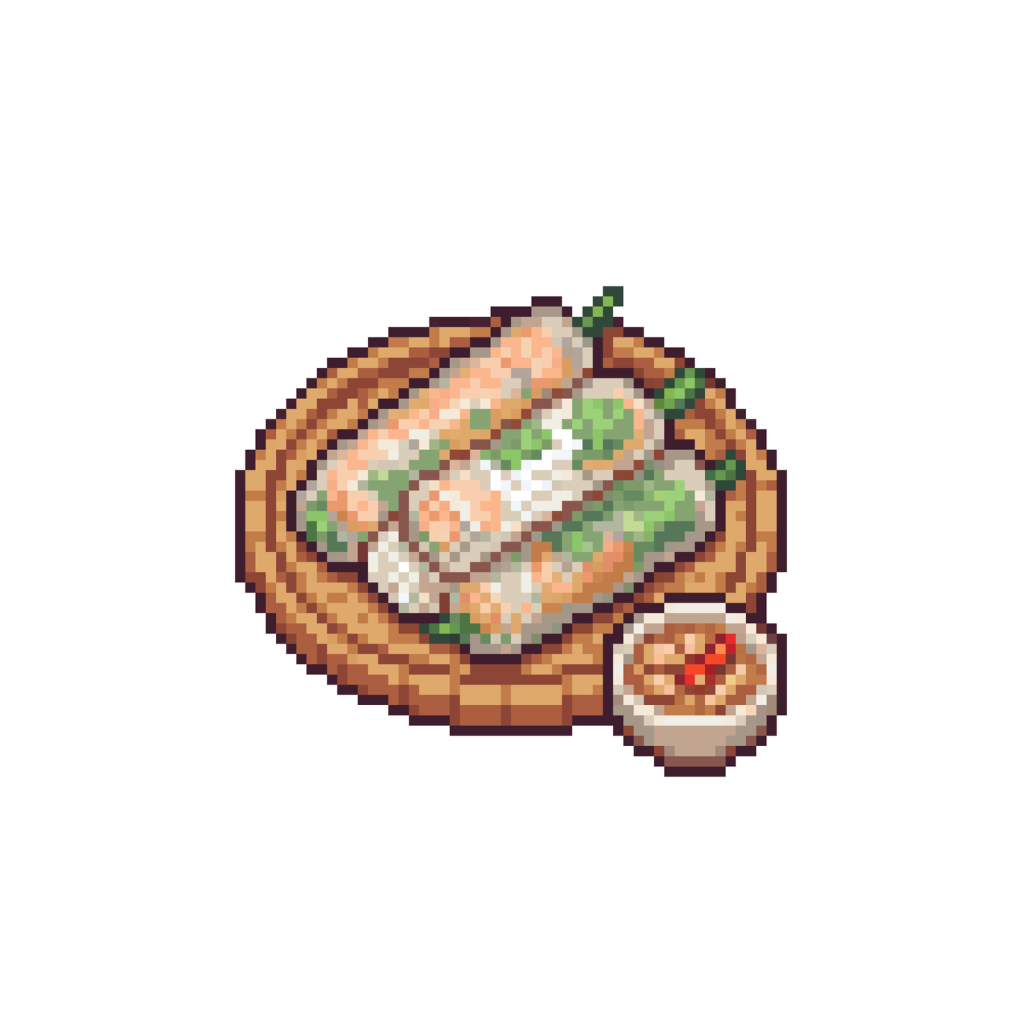 Pixel gỏi cuốn