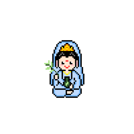 Pixel Phật Quán Thế Âm Bồ Tát | Miễn phí