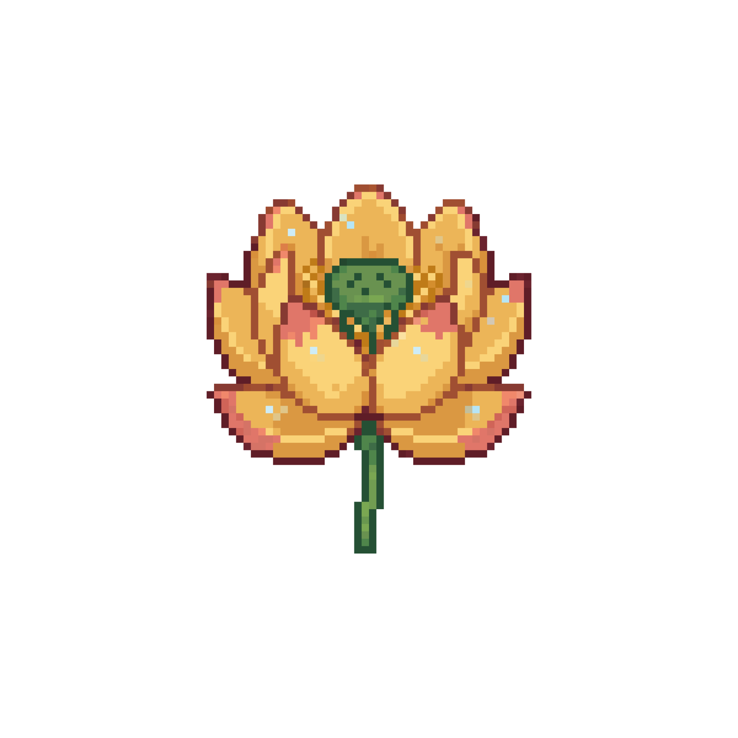 Pixel hoa sen | Miễn phí