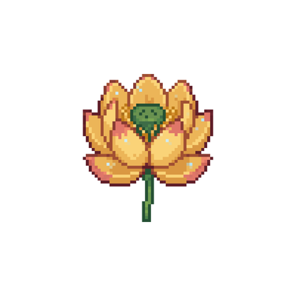 Pixel hoa sen | Miễn phí