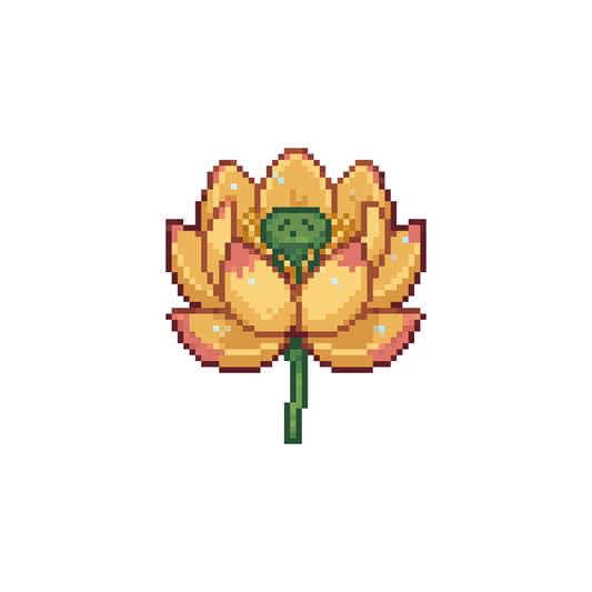 Pixel hoa sen | Miễn phí