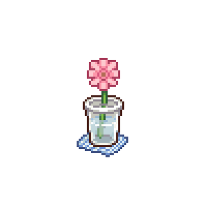 Pixel ly hoa | Mẫu miễn phí