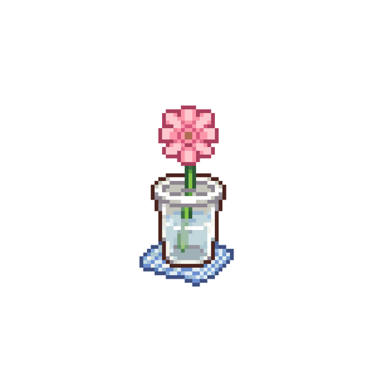 Pixel ly hoa | Mẫu miễn phí